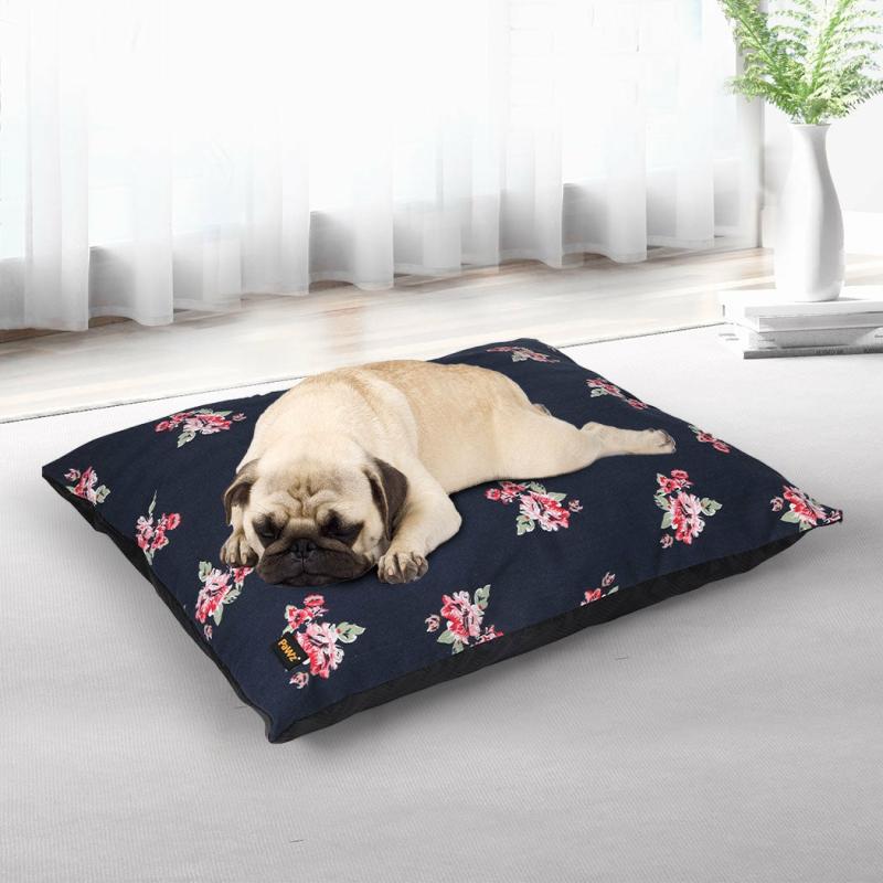 Cat Beds |  Dunker Dog Beds Calming Cat Pet Washable Removable Cover Cushion Mat Indoor – Navy Medium Cat Cat Beds