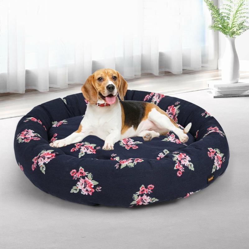 Cat Beds |  Weimaraner Dog Beds Calming Pet Cat Washable Portable Round Kennel Summer Outdoor – Navy Xlarge Cat Cat Beds