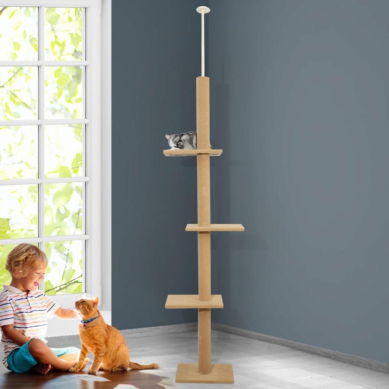 Cat Scratchers & Trees |  Cat Tree Tower Condo House Post Scratching Furniture Play Pet Activity Kitty Bed Cat Cat Scratchers & Trees